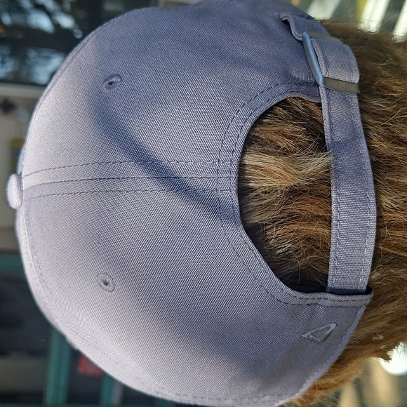 New No Tag AHEAD Ultimate Fit Grey Canvas Pebble Beach Coaches Classic Golf Hat - Picture 4 of 9